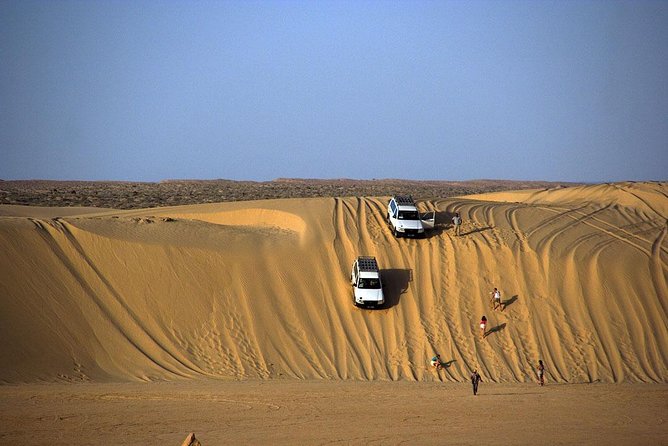 2days 4x4 SAFARI from Sousse, Hammamet,Tunis - 4<em>hotel accommodation – Leaving Sousse area early, and why that matters at 5:00am’ /><br />
The whole pace of this safari is set by a very early start, with pickup and meeting time at <strong>5:00am</strong>. That’s not just to be dramatic. It’s what makes the desert portion feel special instead of rushed, and it helps you catch the morning light at key photo stops.</p>
<p><p>You also get pickup from <strong>multiple locations</strong> in the wider Sousse, Kantaoui, Monastir, Skanes, Hammamet, Tunis, and Mahdia area. That matters because one of the biggest pain points on overland tours is traveling to the tour van in the first place. Here, the logistics are designed to keep you from losing half a day before the fun even starts.</p>
</p>
<p><p>The tour runs for <strong>about 2 days</strong>, and you’ll spend the second day moving through several desert-and-oasis stops before a final sightseeing break back toward Kairouan.</p>
</p>
<p><p>If you want a slow vacation, this isn’t it. If you want a tightly packed, high-value highlight run with <strong>4×4 desert travel</strong>, this format is built for you.</p>
</p>
<h2>UNESCO El Jem, underground Matmata caves, and the movie-set first day</h2>
<p><img width="668" height="446" decoding="async" src=