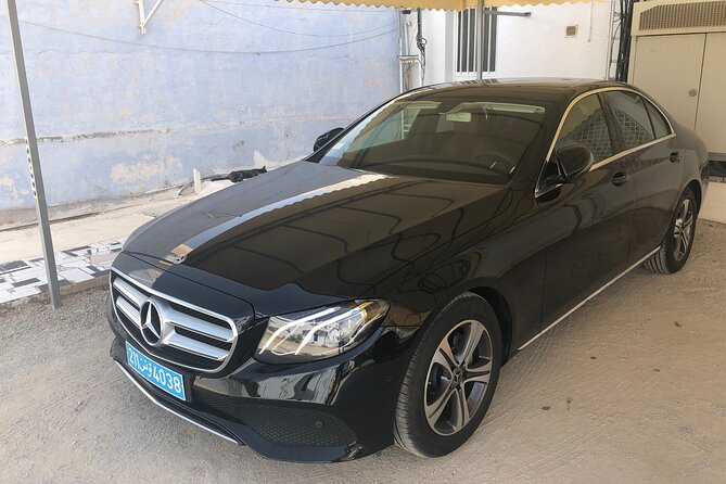Executive: Transfer Tunis Airport to Hammamet by Mercedes E Class - Mercedes E-Class Comfort, With Less Arrival Stress
