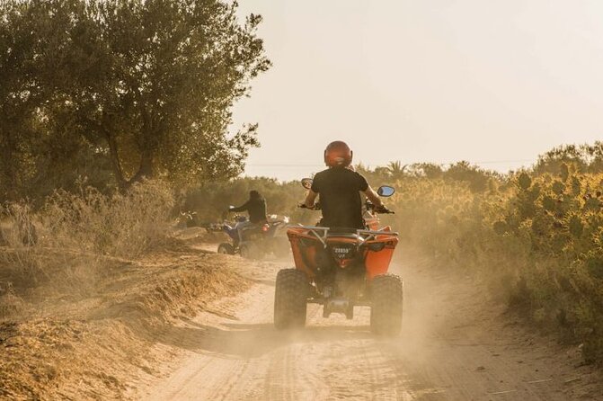 Private 3h00 quad ride on the island of Djerba - The sea and beach portion: riding for views near Borj el Castil
