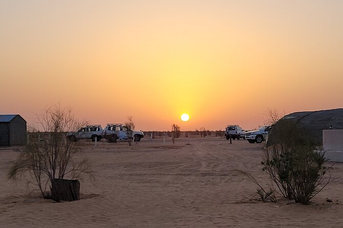 Private getaway in the desert like no other - Day 1: Tataouine souk, Chenini troglodytes, and Ksar Ghilane water you can see through