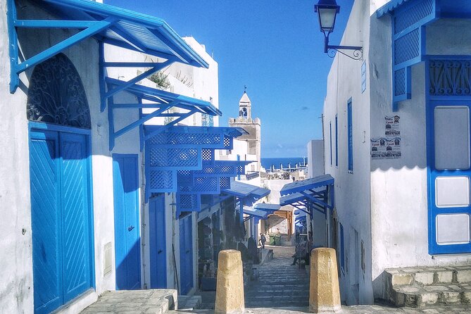 Private Half Day Tour Sousse medina, Kantaoui and Hergla - Stop 2: Port El Kantaoui’s Port-Garden Feel, Marina Views, and Tunisian-Style Architecture