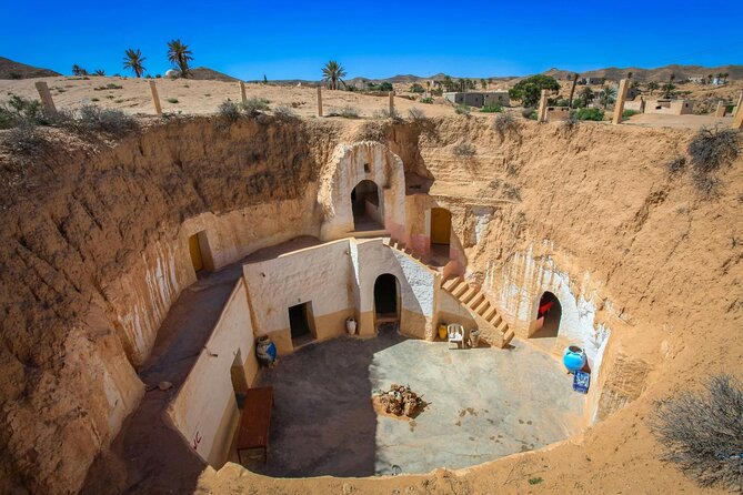 Sahara 2 Days Tour VIP In Tunisia | Guided FUN | PICKUP ALL City - Chebika oasis: cliffs, waterfalls, and a calm pause from the sand rush