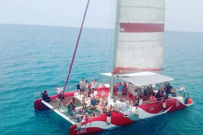 Sea Trip on Catamaran in Hammamet with Transfer - The Swim Breaks: Life Jackets, Turquoise Water, and Real Time to Enjoy It