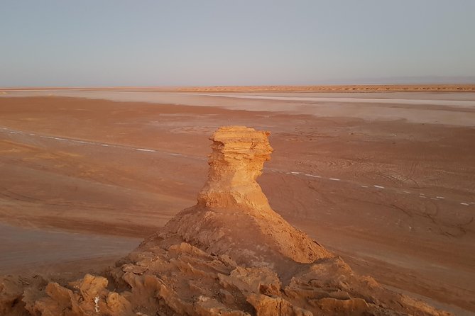Tunisia 7-Day tour - Day 6 Sahara day: Salt Lake, 4WD desert time, camelback ride, and troglodytes