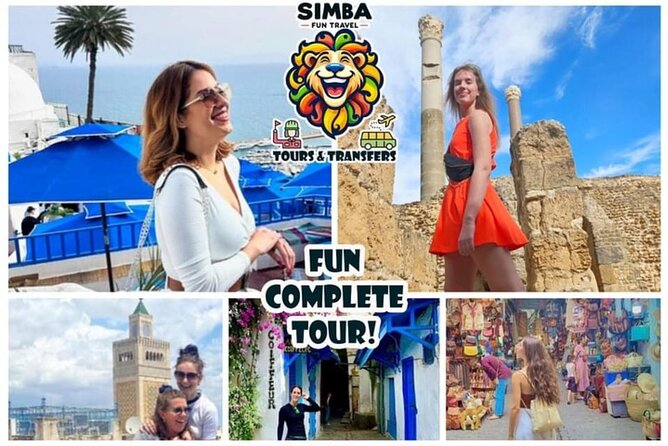 VIP Tour: Tunis Medina/Bardo, Sidi Bou Said, Carthage |PICKUP ALL - VIP pickup and a self-guided day that actually feels flexible