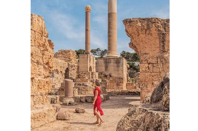 VIP Tour: Tunis Medina/Bardo, Sidi Bou Said, Carthage |PICKUP ALL - Stop 1: Sidi Bou Said, the blue-and-white cliffs and calm photo walks